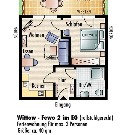 Wittow Apartmán *